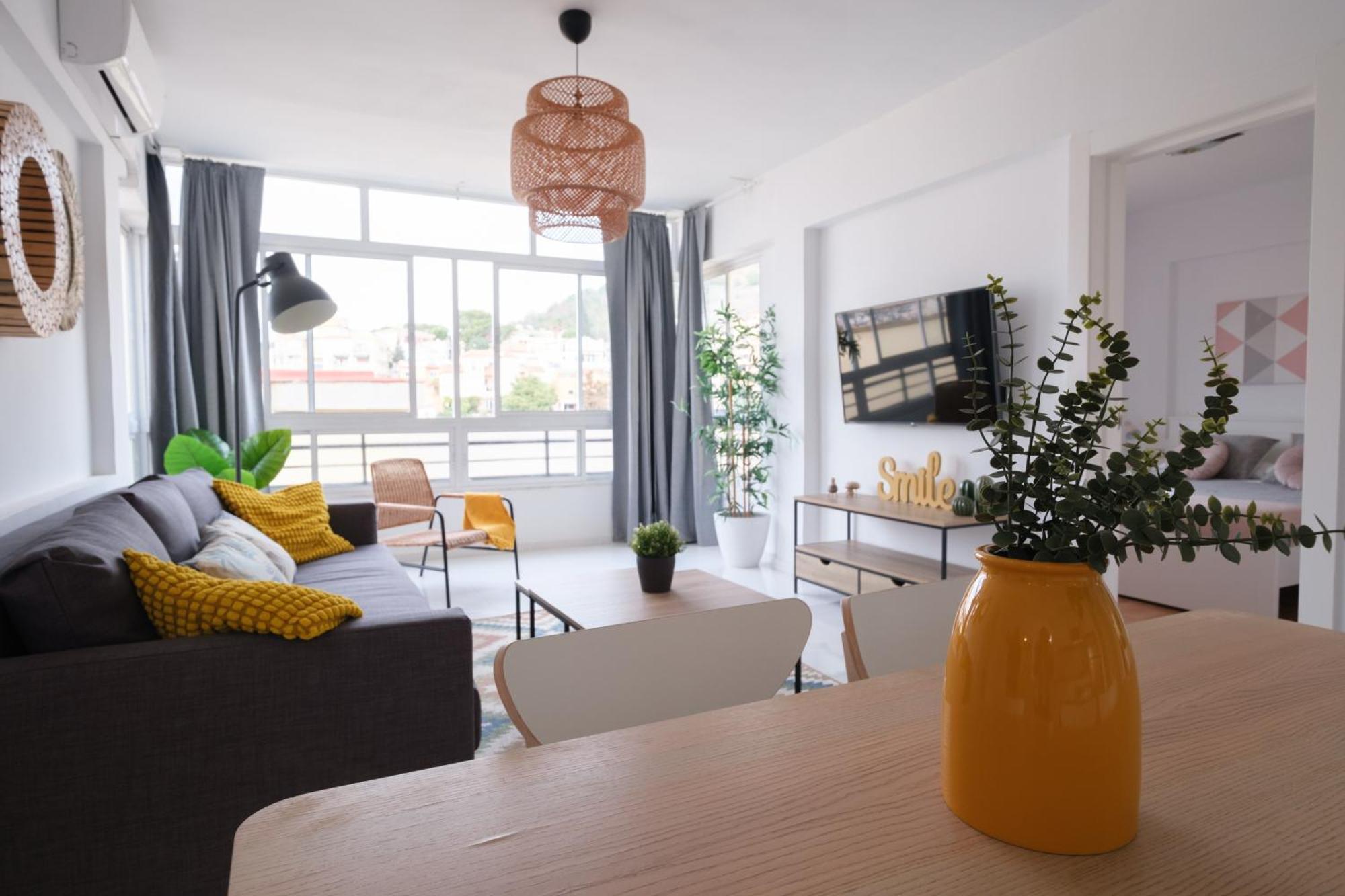 מאלגה Wonderful Central Apartment Panoramics Views Wifi מראה חיצוני תמונה